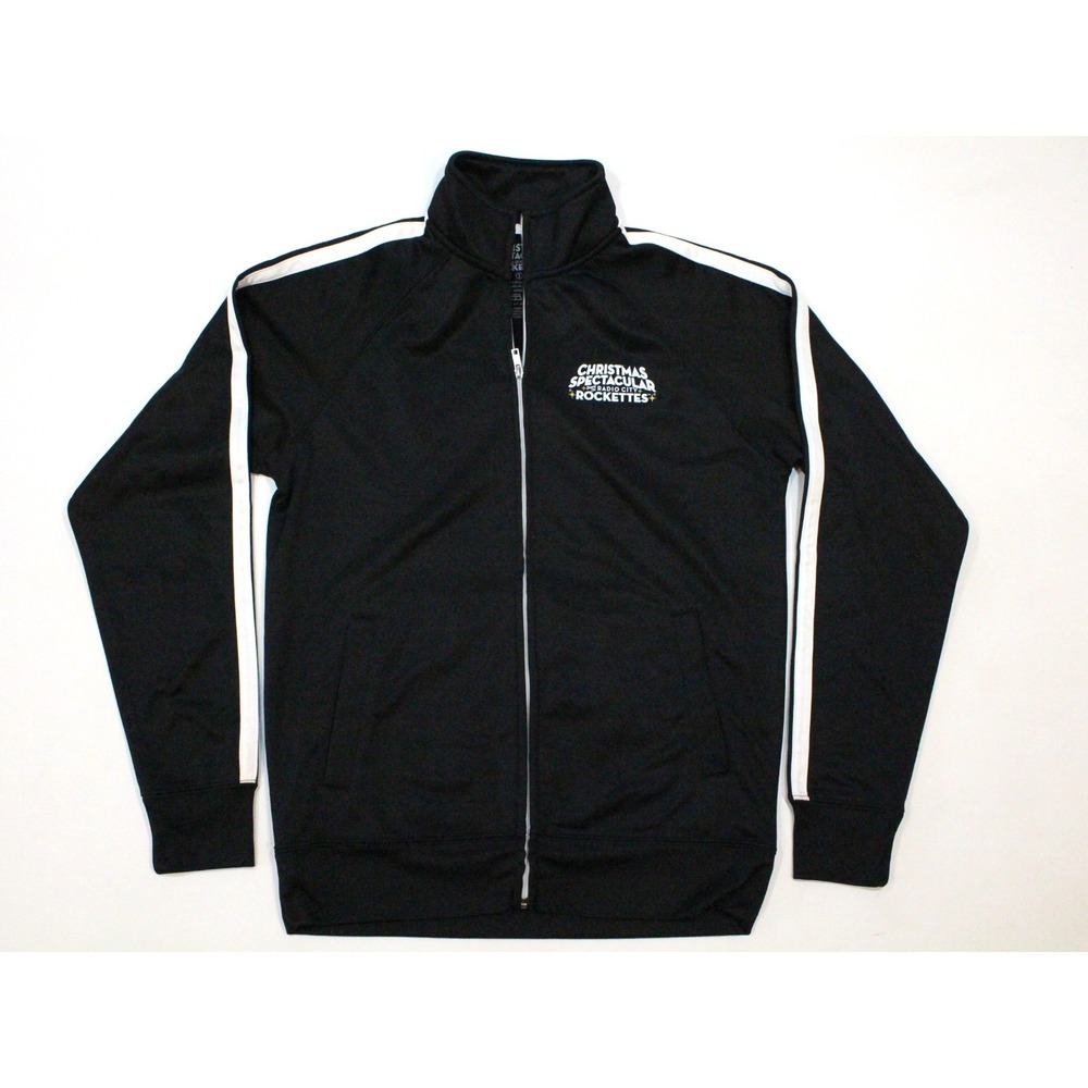 Radio City Rockettes Jacket Women S Black Team Christmas Spectacular Full Zip
